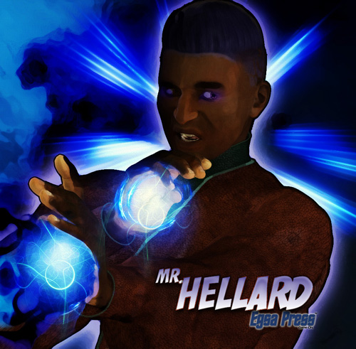 Mr. Hellard mini poster